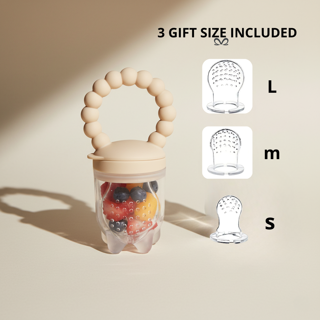 Silicone fruit sucker